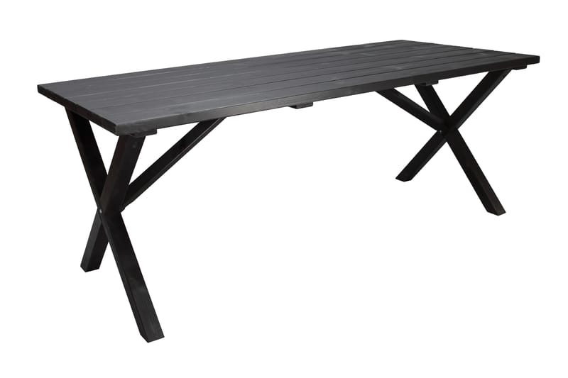 Spisebord Scottsdale 190 cm Svart - KWA - Spisebord ute