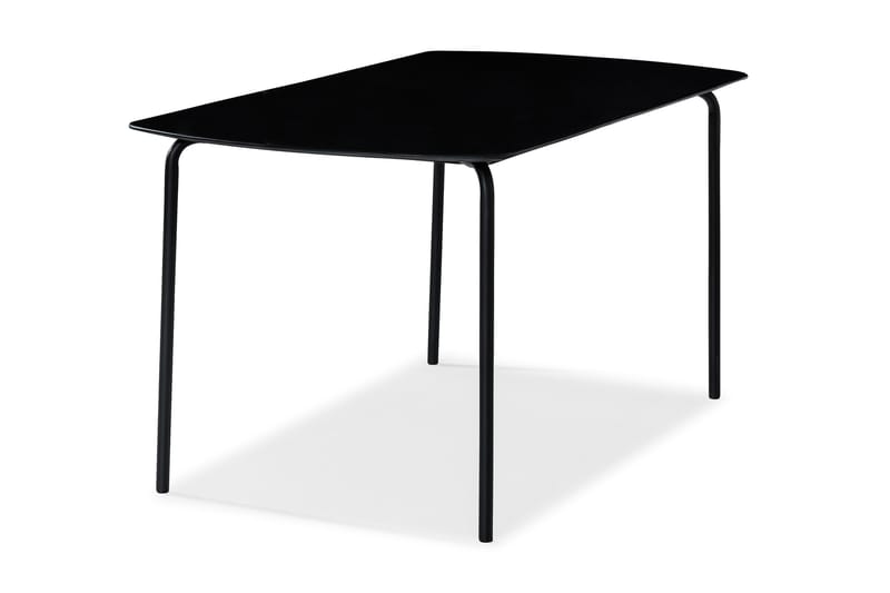 Spisebord Tahiti 160x80 cm - Svart - Spisebord ute