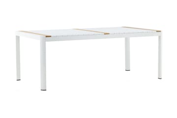 Spisebord Togo 200 cm Hvit/grå