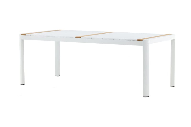 Spisebord Togo 200 cm Hvit/grå - Venture Home - Spisebord ute
