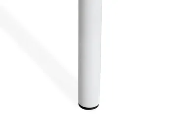 Spisebord Tunis 140 cm Rundt - Hvit/Grå - Hagemøbler & utemiljø - Hagebord - Spisebord ute