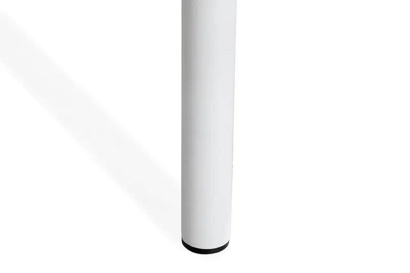 Spisebord Tunis 140 cm Rundt - Hvit/Grå - Hagemøbler & utemiljø - Hagebord - Spisebord ute