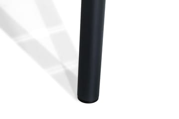 Spisebord Tunis 140 cm Rundt - Svart|Svart - Hagemøbler & utemiljø - Hagebord - Spisebord ute