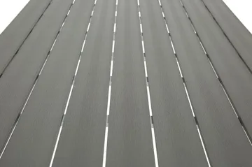 Spisebord Tunis 205x90 cm - Hvit/Grå - Hagemøbler & utemiljø - Hagebord - Spisebord ute