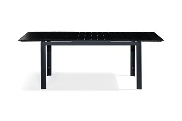 Spisebord Tunis Forlengningsbart 152-210x90 - Svart/Svart - Hagemøbler & utemiljø - Hagebord - Spisebord ute