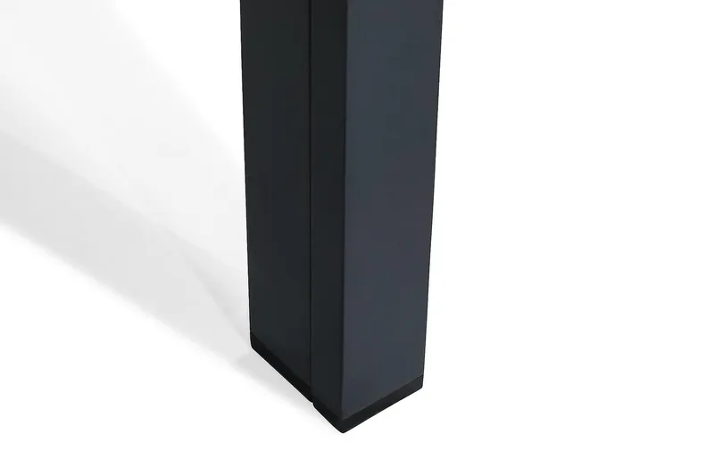 Spisebord Tunis Forlengningsbart 152-210x90 - Svart/Svart - Hagemøbler & utemiljø - Hagebord - Spisebord ute