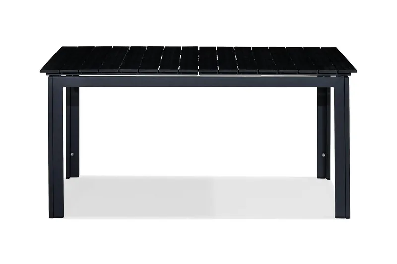 Spisebord Tunis Forlengningsbart 152-210x90 - Svart/Svart - Hagemøbler & utemiljø - Hagebord - Spisebord ute