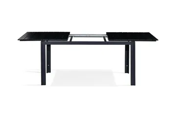 Spisebord Tunis Forlengningsbart 152-210x90 - Svart/Svart - Hagemøbler & utemiljø - Hagebord - Spisebord ute