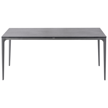 Spisebord utendørs Sovareto 90x180 cm steineffekt - Grå - Hagemøbler & utemiljø - Hagebord - Spisebord ute