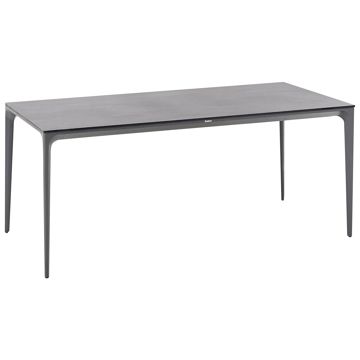 Spisebord utendørs Sovareto 90x180 cm steineffekt - Grå - Hagemøbler & utemiljø - Hagebord - Spisebord ute