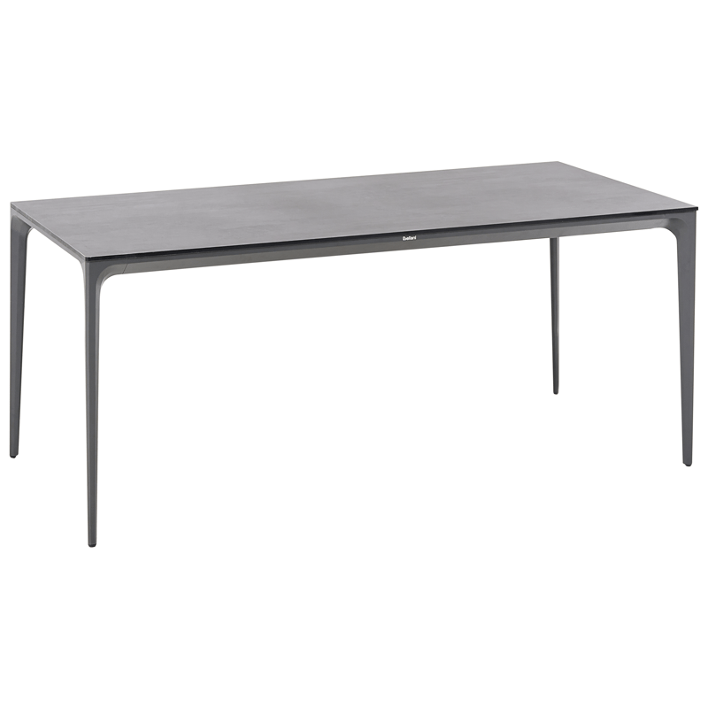 Spisebord utendørs Sovareto 90x180 cm steineffekt - Grå - Hagemøbler & utemiljø - Hagebord - Spisebord ute