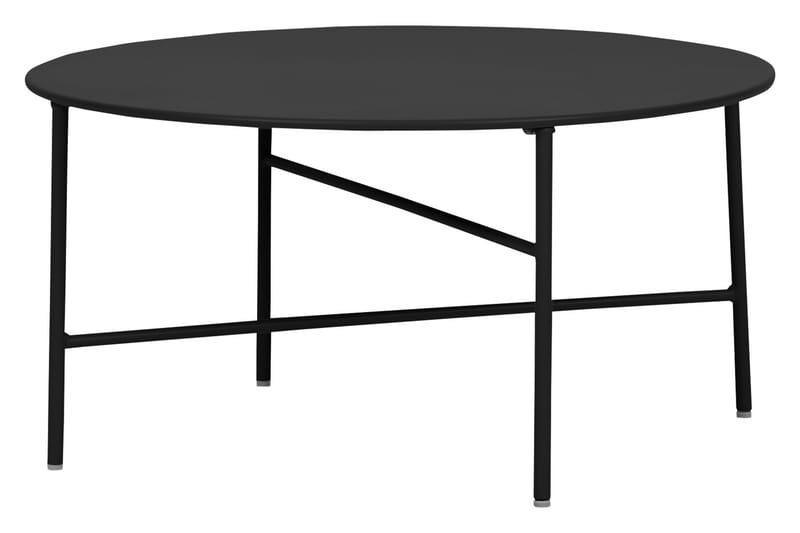 Spisebord Pesettos 70 cm - Svart - Spisebord ute
