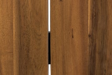 Trio Spisebord 200x100cm - Akasie / Svart - Hagemøbler & utemiljø - Hagebord - Spisebord ute