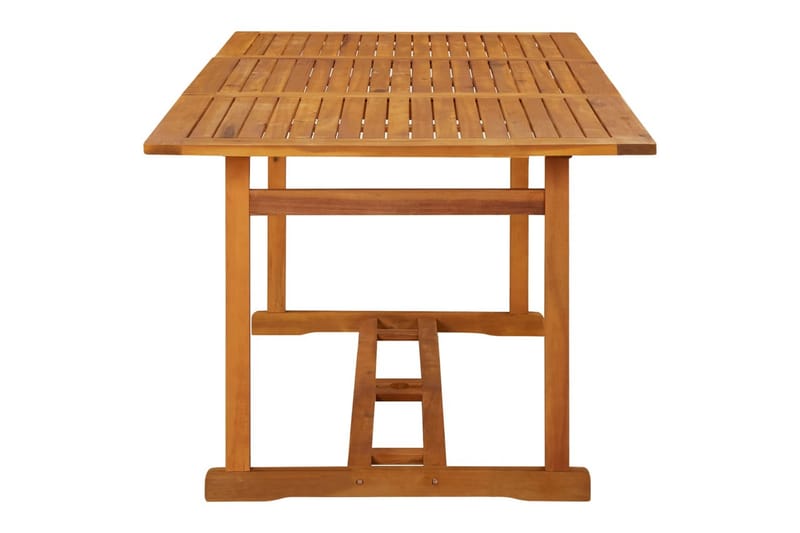 Utendørs spisebord 180x90x75 cm heltre akasie - Brun - Spisebord ute