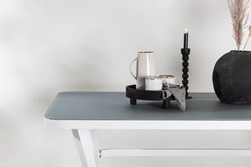 Virya Spisebord 160 cm - Hvit/Grå - Hagemøbler & utemiljø - Hagebord - Spisebord ute