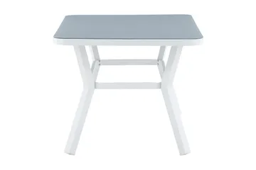 Virya Spisebord 160 cm - Hvit/Grå - Hagemøbler & utemiljø - Hagebord - Spisebord ute