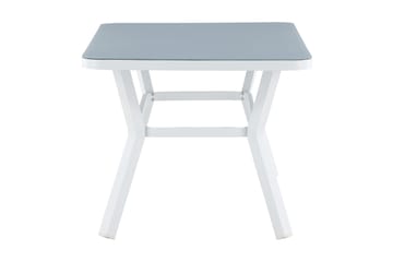 Virya Spisebord 160 cm - Hvit/Grå - Hagemøbler & utemiljø - Hagebord - Spisebord ute