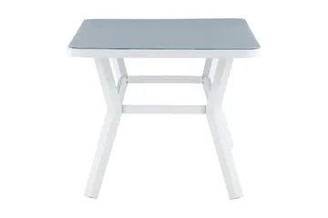 Virya Spisebord 160 cm - Hvit/Grå - Hagemøbler & utemiljø - Hagebord - Spisebord ute