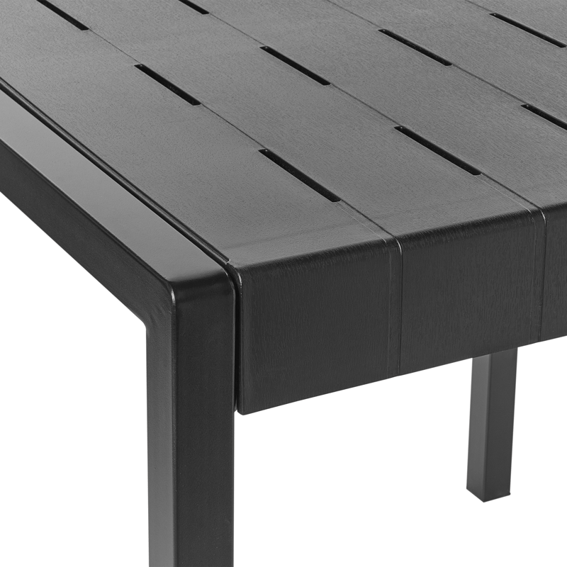 Spisebord utendørs Bartica 81x84 cm - Svart - Hagemøbler & utemiljø - Hagebord - Spisebord ute