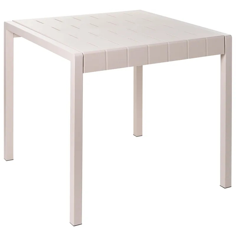 Spisebord utendørs Bartica 84x81 cm, Beige