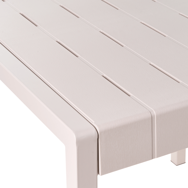 Spisebord utendørs Bartica 84x81 cm - Beige - Hagemøbler & utemiljø - Hagebord - Spisebord ute
