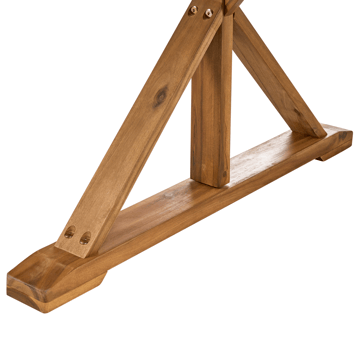 Spisebord utendørs Calabritto 90 cm 180 cm akasietre - Brun - Hagemøbler & utemiljø - Hagebord - Spisebord ute