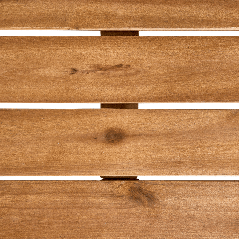 Spisebord utendørs Calabritto 90 cm 180 cm akasietre - Brun - Hagemøbler & utemiljø - Hagebord - Spisebord ute