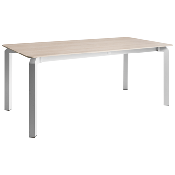 Spisebord utendørs Feletto 180 cm 90 cm Stein - Beige/hvit - Hagemøbler & utemiljø - Hagebord - Spisebord ute