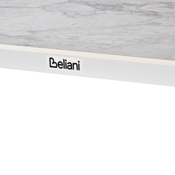 Spisebord utendørs Feletto 90x180 cm Stein Hvit - Hvit - Hagemøbler & utemiljø - Hagebord - Spisebord ute