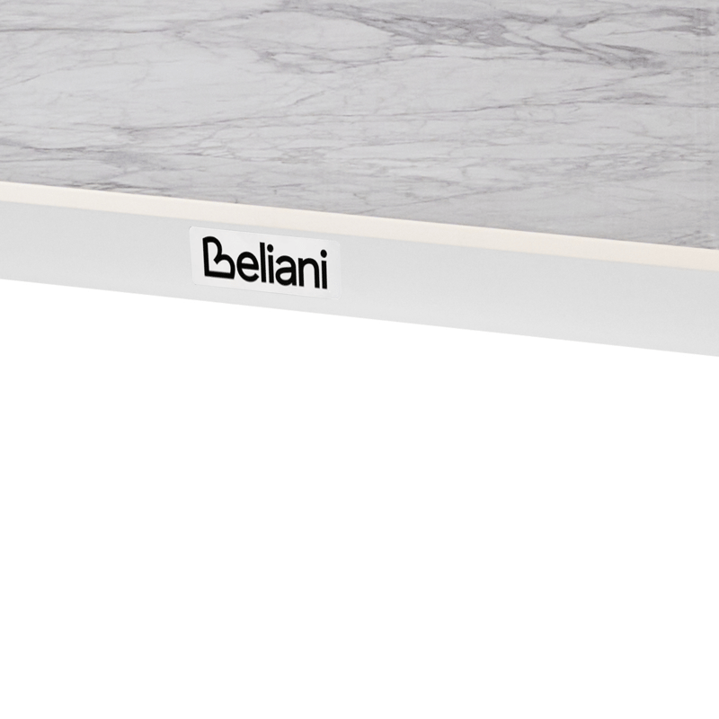 Spisebord utendørs Feletto 90x180 cm Stein Hvit - Hvit - Hagemøbler & utemiljø - Hagebord - Spisebord ute