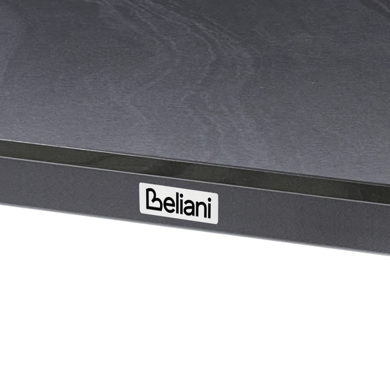 Spisebord utendørs Feletto 90x180 cm Stein - Svart - Hagemøbler & utemiljø - Hagebord - Spisebord ute