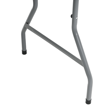 Spisebord utendørs for 6 personer Cugnoli 180 cm 74 cm - Hvit/sølv - Hagemøbler & utemiljø - Hagebord - Spisebord ute