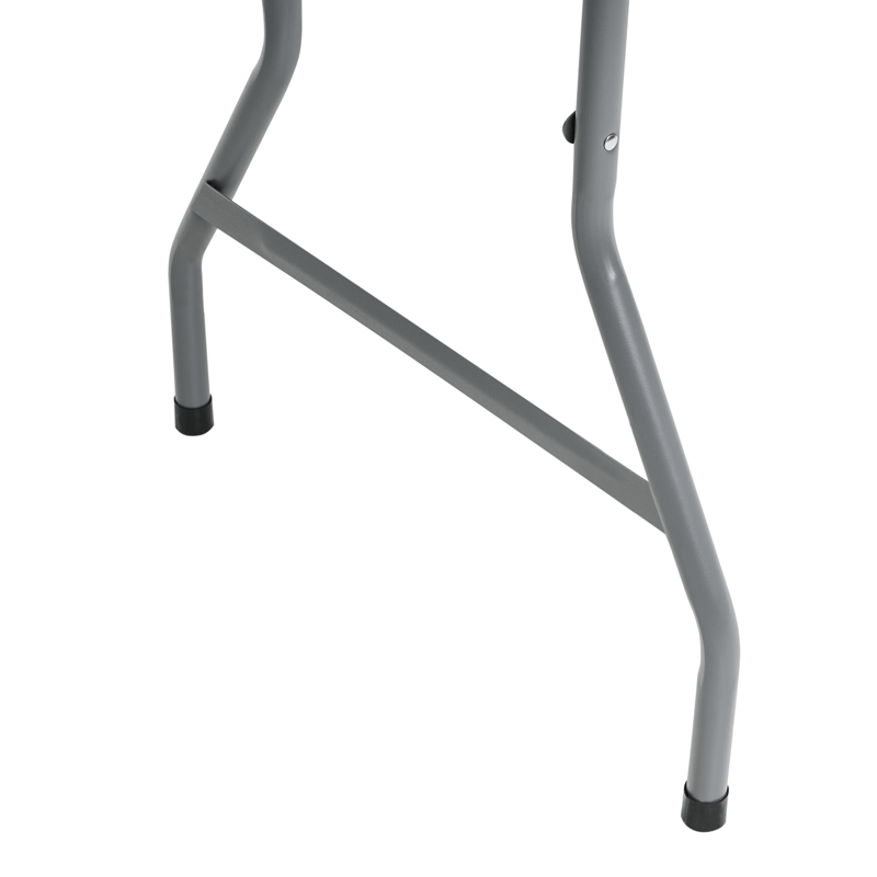 Spisebord utendørs for 6 personer Cugnoli 180 cm 74 cm - Hvit/sølv - Hagemøbler & utemiljø - Hagebord - Spisebord ute