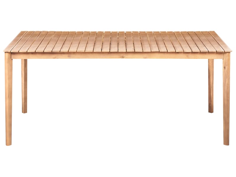 Spisebord utendørs Jaco 100x180 cm akasietre - Brun - Hagemøbler & utemiljø - Hagebord - Spisebord ute