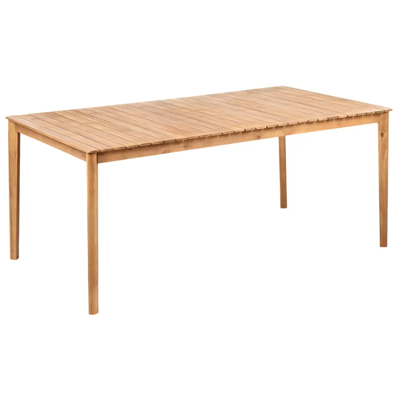 Spisebord utendørs Jaco 100x180 cm akasietre, Brun