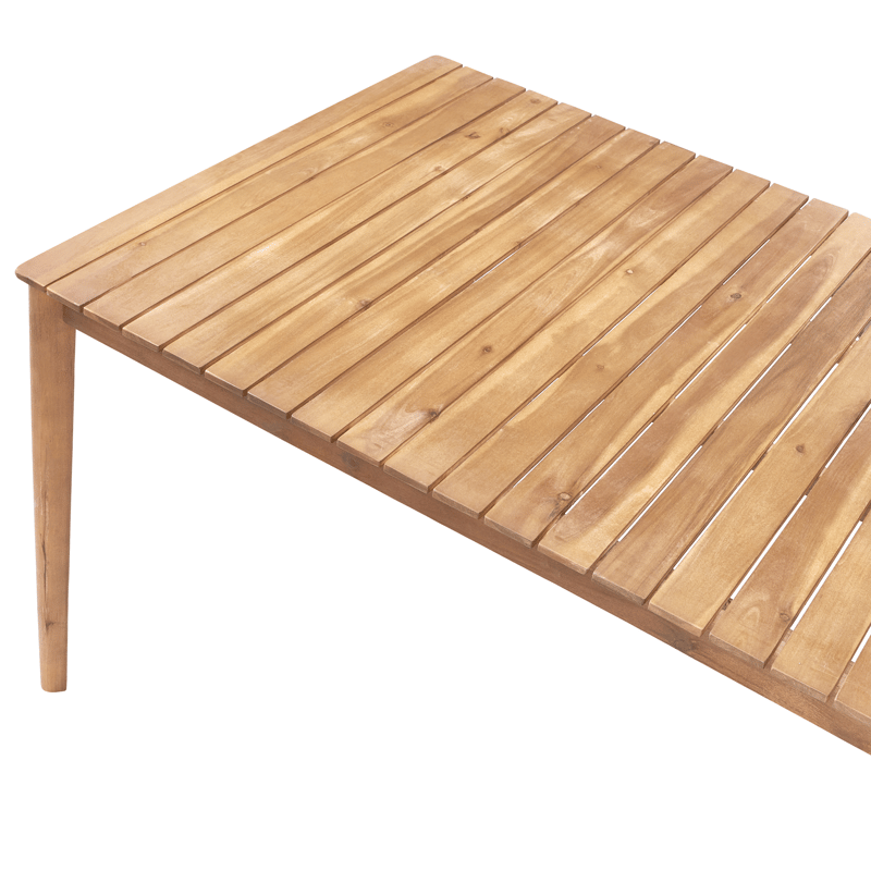 Spisebord utendørs Jaco 100x180 cm akasietre - Brun - Hagemøbler & utemiljø - Hagebord - Spisebord ute