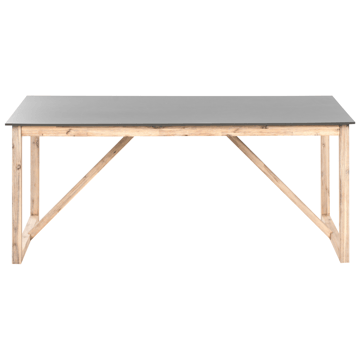 Spisebord utendørs Notteri 90x180 cm Betong - Grå/Brun - Hagemøbler & utemiljø - Hagebord - Spisebord ute