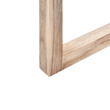 Spisebord utendørs Notteri 90x180 cm Betong - Grå/Brun - Hagemøbler & utemiljø - Hagebord - Spisebord ute