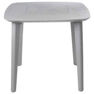 Spisebord utendørs Sorico 86 cm 86 cm - Grå - Hagemøbler & utemiljø - Hagebord - Spisebord ute