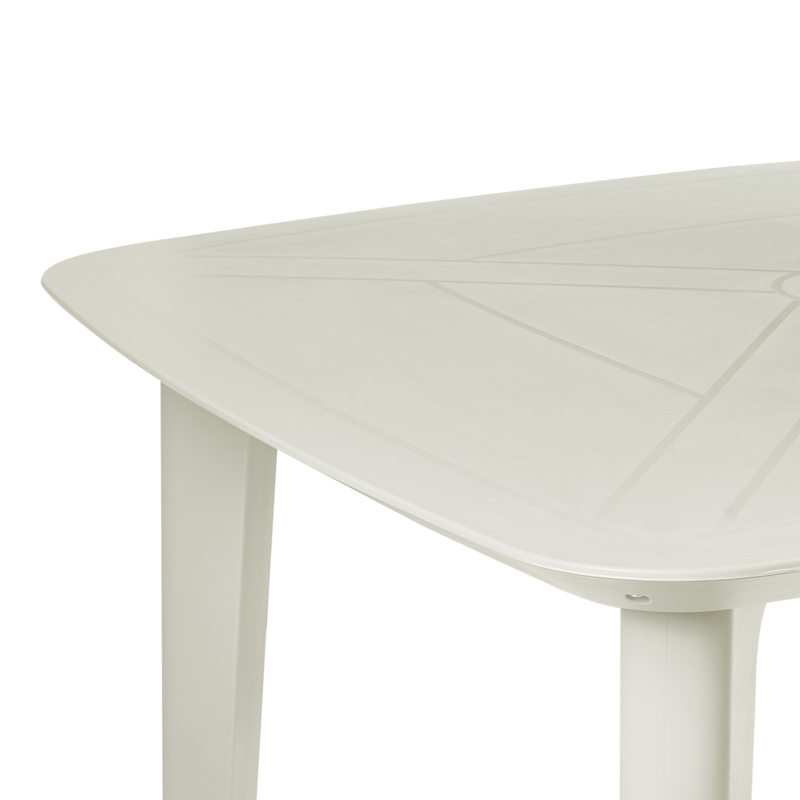 Spisebord utendørs Sorico 86x86 cm - Beige - Hagemøbler & utemiljø - Hagebord - Spisebord ute