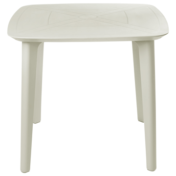 Spisebord utendørs Sorico 86x86 cm - Beige - Hagemøbler & utemiljø - Hagebord - Spisebord ute