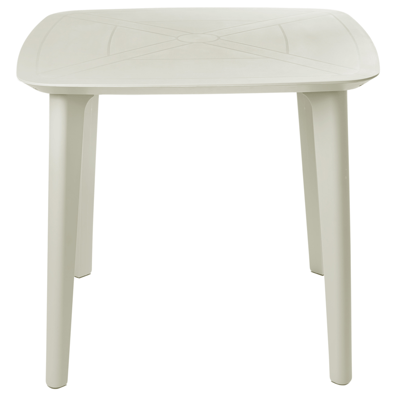 Spisebord utendørs Sorico 86x86 cm - Beige - Hagemøbler & utemiljø - Hagebord - Spisebord ute