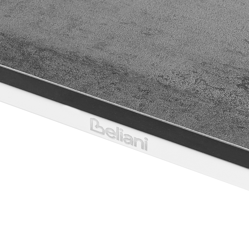 Spisebord utendørs Sovareto 90x180 cm steineffekt - Grå - Hagemøbler & utemiljø - Hagebord - Spisebord ute