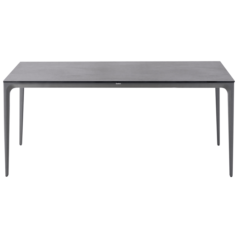 Spisebord utendørs Sovareto 90x180 cm steineffekt - Grå - Hagemøbler & utemiljø - Hagebord - Spisebord ute