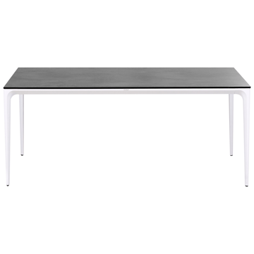 Spisebord utendørs Sovareto 90x180 cm steineffekt - Grå - Hagemøbler & utemiljø - Hagebord - Spisebord ute