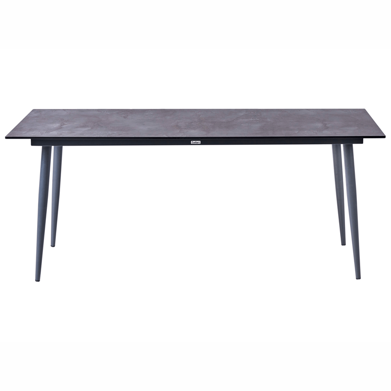 Spisebord utendørs Tolentino 180 cm steineffekt - Grå - Hagemøbler & utemiljø - Hagebord - Spisebord ute