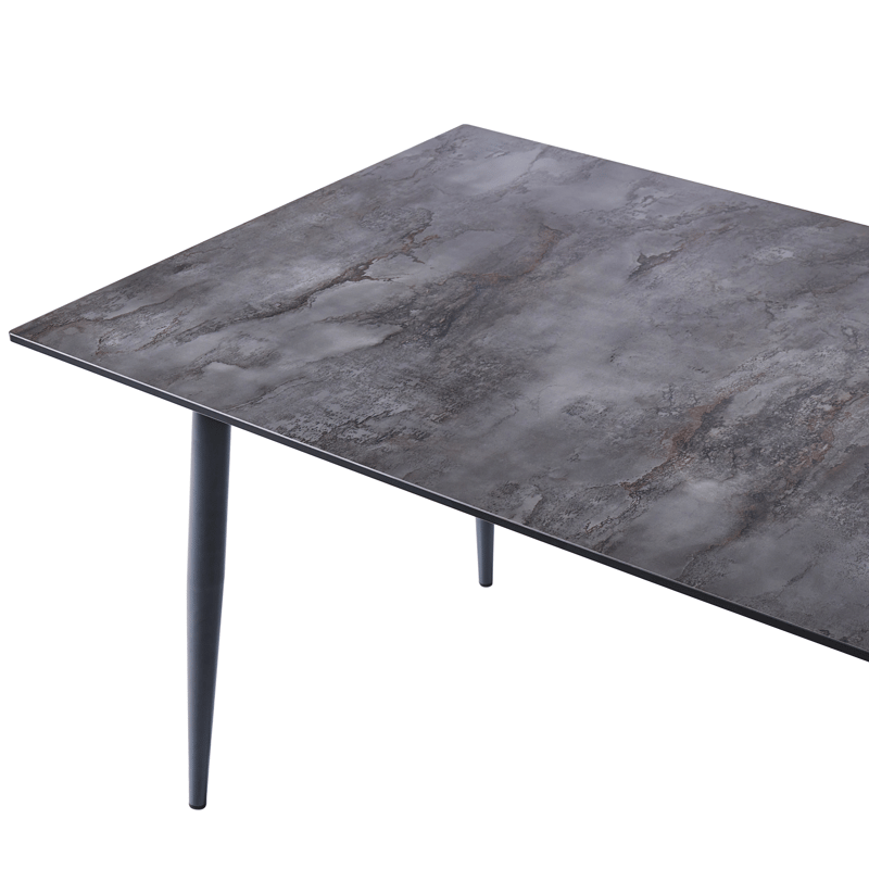 Spisebord utendørs Tolentino 180 cm steineffekt - Grå - Hagemøbler & utemiljø - Hagebord - Spisebord ute