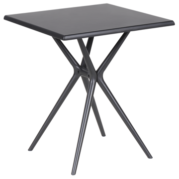 Spisebord utendørs Piave 70x70 cm - Svart - Hagemøbler & utemiljø - Hagebord - Spisebord ute