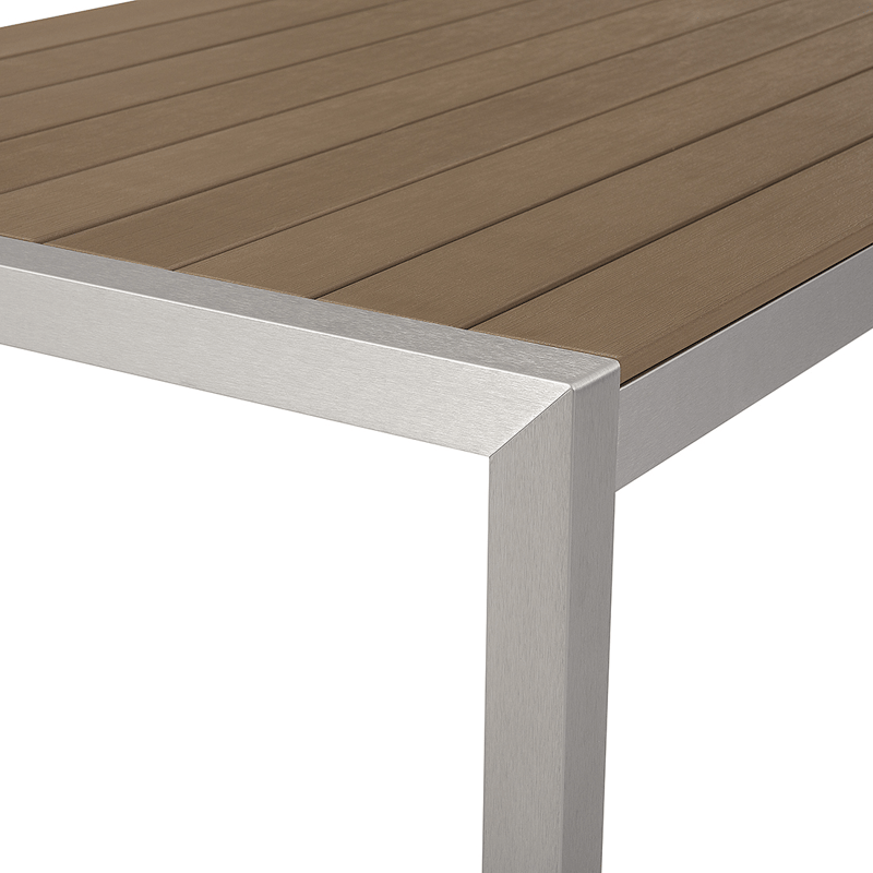 Spisebord Vernio 180 cm - Brun - Hagemøbler & utemiljø - Hagebord - Spisebord ute