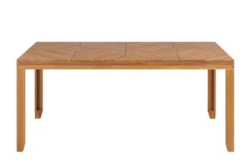 Taviano Spisebord 90x180 cm - Lysebrun - Hagemøbler & utemiljø - Hagebord - Spisebord ute